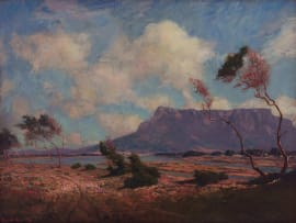 Edward Roworth; View of Table Mountain