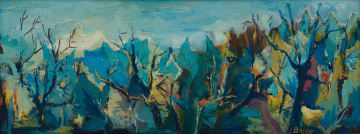 Kenneth Baker; Abstract Forest Scene