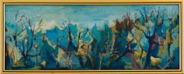 Kenneth Baker; Abstract Forest Scene