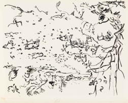 Walter Battiss; Limpopo Drawings; Limpopo First Edition, ten