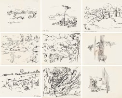 Walter Battiss; Limpopo Drawings; Limpopo First Edition, ten