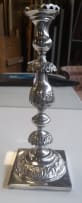 A pair of Victorian silver candlesticks, Maurice Freeman, 1890