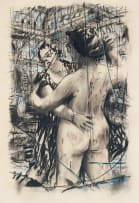 William Kentridge; Untitled, Masked Ball series