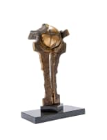 Mike (Michael) Edwards; Untitled (Abstract with Sphere)