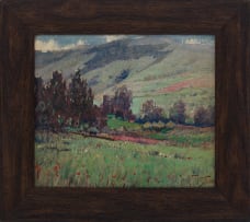 Jack Pieters; Mountain Landscape with Trees
