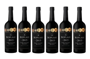 Boplaas Family Vineyards; Cape Vintage Reserve; 2015; 6 (1 x 6); 750ml