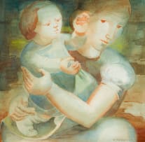 Viktor Planckh; Mother and Child