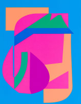 Trevor Coleman; Untitled (Colourful Abstract)