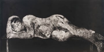 William Kentridge; Sleeper Black