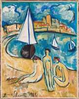 Irma Stern; Bathers, Cannes