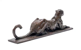 Dylan Lewis; Resting Cheetah Maquette (S133)