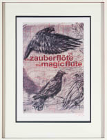 William Kentridge; Magic Flute, poster