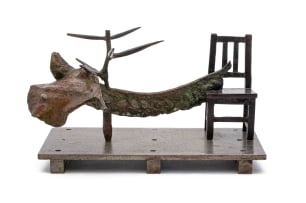 Guy du Toit; Composition with Chair, Thorns and Seed Pods