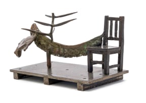 Guy du Toit; Composition with Chair, Thorns and Seed Pods