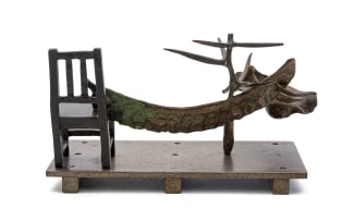 Guy du Toit; Composition with Chair, Thorns and Seed Pods