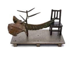 Guy du Toit; Composition with Chair, Thorns and Seed Pods