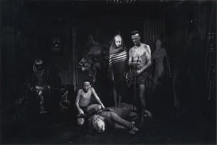 Roger Ballen; Shack Scene II; Ninja and Snake, two