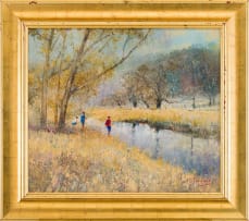 Christopher Tugwell; Three Boys Fishing