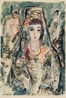 Irma Stern; Figure in Traditional Dress