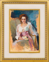 Mari Vermeulen-Breedt; Woman in a White Dress
