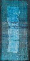 George Boys; Untitled (Abstract in Blue)