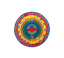 Bheki Dlamini; A Zulu figural telephone wire basket, Curry Cup