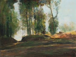 Errol Boyley; Trees on a Hillside