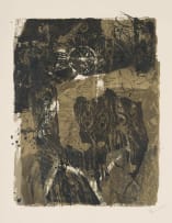 Antoni Clavé; Abstract in Green and Black, The Trobadors portfolio