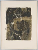 Antoni Clavé; Abstract in Green and Black, The Trobadors portfolio