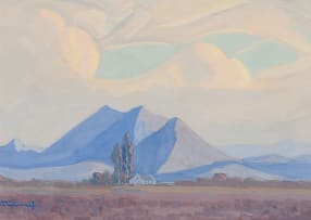 Jacob Hendrik Pierneef; Karoo Landscape