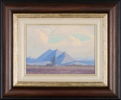 Jacob Hendrik Pierneef; Karoo Landscape