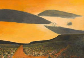 Erik Laubscher; Oggend Wolke Klein Karoo (Morning Clouds Klein Karoo)