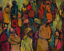 Kobus Louw; Group of Women