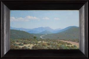 Jan Ernst Abraham Volschenk; In the Karroo (sic) - near Barrydale
