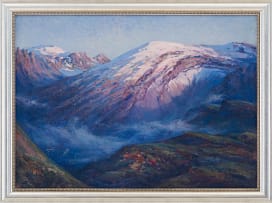 Hugo Naudé; Mountain Landscape