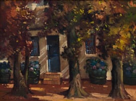 Piet van Heerden; Courtyard Scene