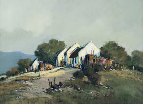Mel Brigg; Cottages on a Hill