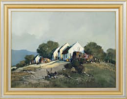 Mel Brigg; Cottages on a Hill