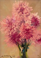 Willem Hermanus Coetzer; Still life with Flowers