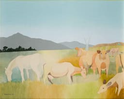Simon Jones; Cattle in Field