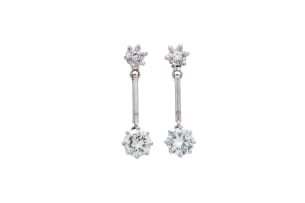Diamond earrings