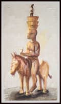 Deborah Bell; Female Figure on a Horse