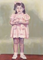 Bronwyn Anne Carr; Young Girl, diptych