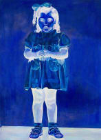 Bronwyn Anne Carr; Young Girl, diptych
