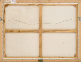 Mzuzile Mduduzi Xakaza; Landscape with Buildings and Telephone Pole
