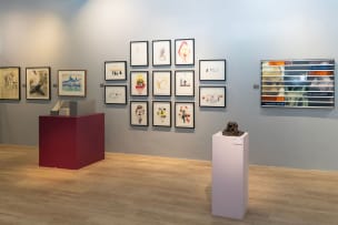 Robert Hodgins and Various Artists; Uhanga Dihangara (Coat Hanger Print Portfolio); Twenty-Four Watercolours