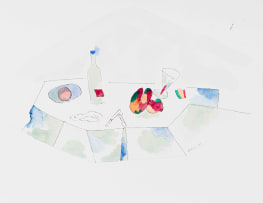 Robert Hodgins and Various Artists; Uhanga Dihangara (Coat Hanger Print Portfolio); Twenty-Four Watercolours