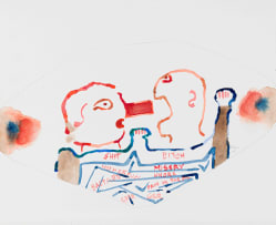 Robert Hodgins and Various Artists; Uhanga Dihangara (Coat Hanger Print Portfolio); Twenty-Four Watercolours