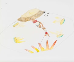 Robert Hodgins and Various Artists; Uhanga Dihangara (Coat Hanger Print Portfolio); Twenty-Four Watercolours