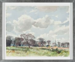 Llewellyn Petley-Jones; View of Church, England